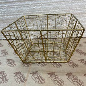 Gold Wire Basket